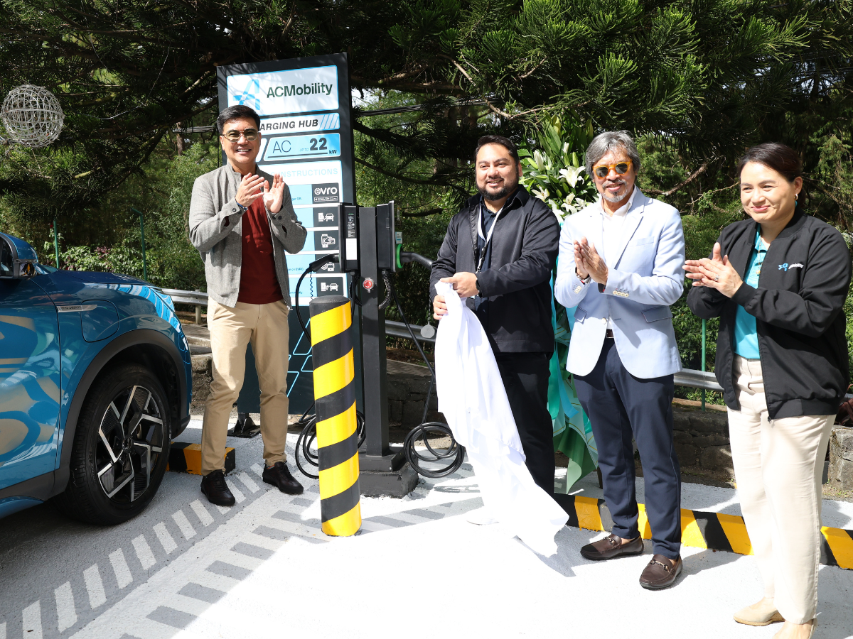 ACMobility Camp John Hay EV charging station