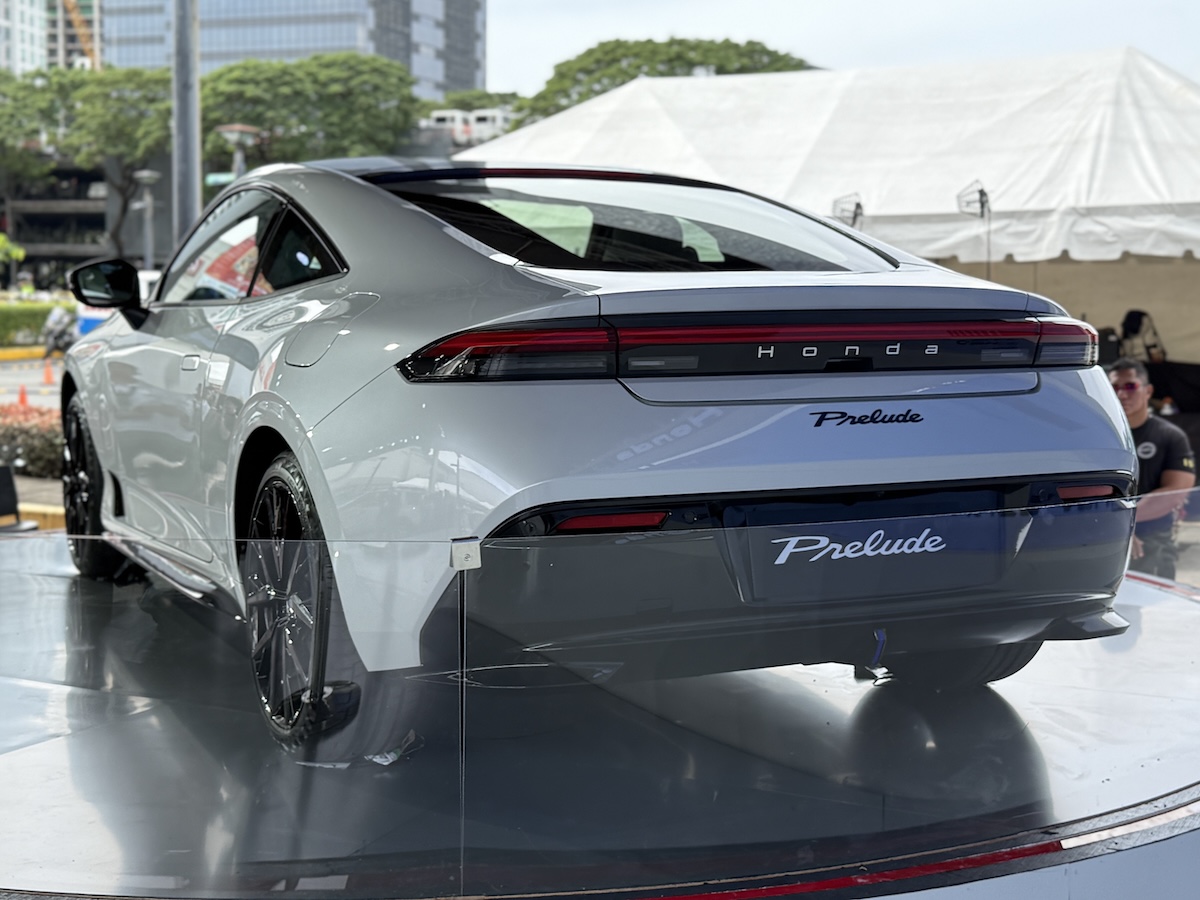 New Honda Prelude rear left