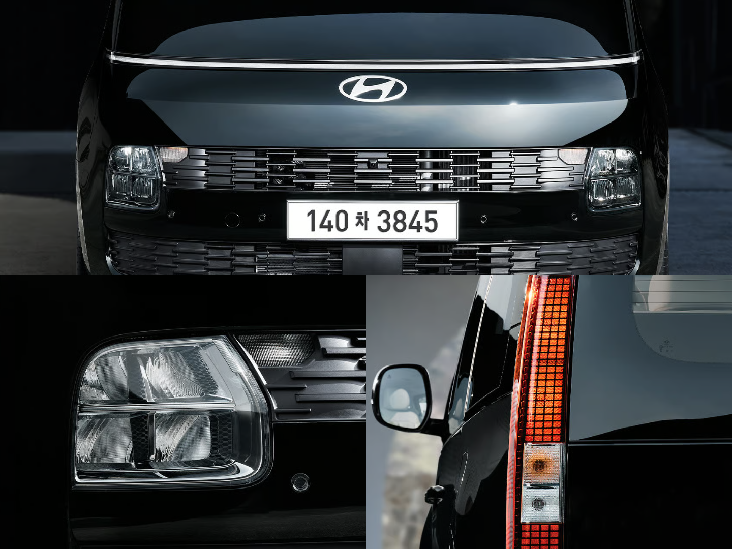 Updated Hyundai Staria exterior