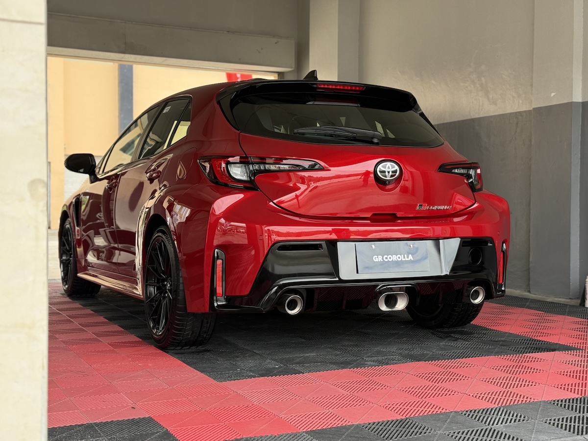 Toyota GR Corolla rear