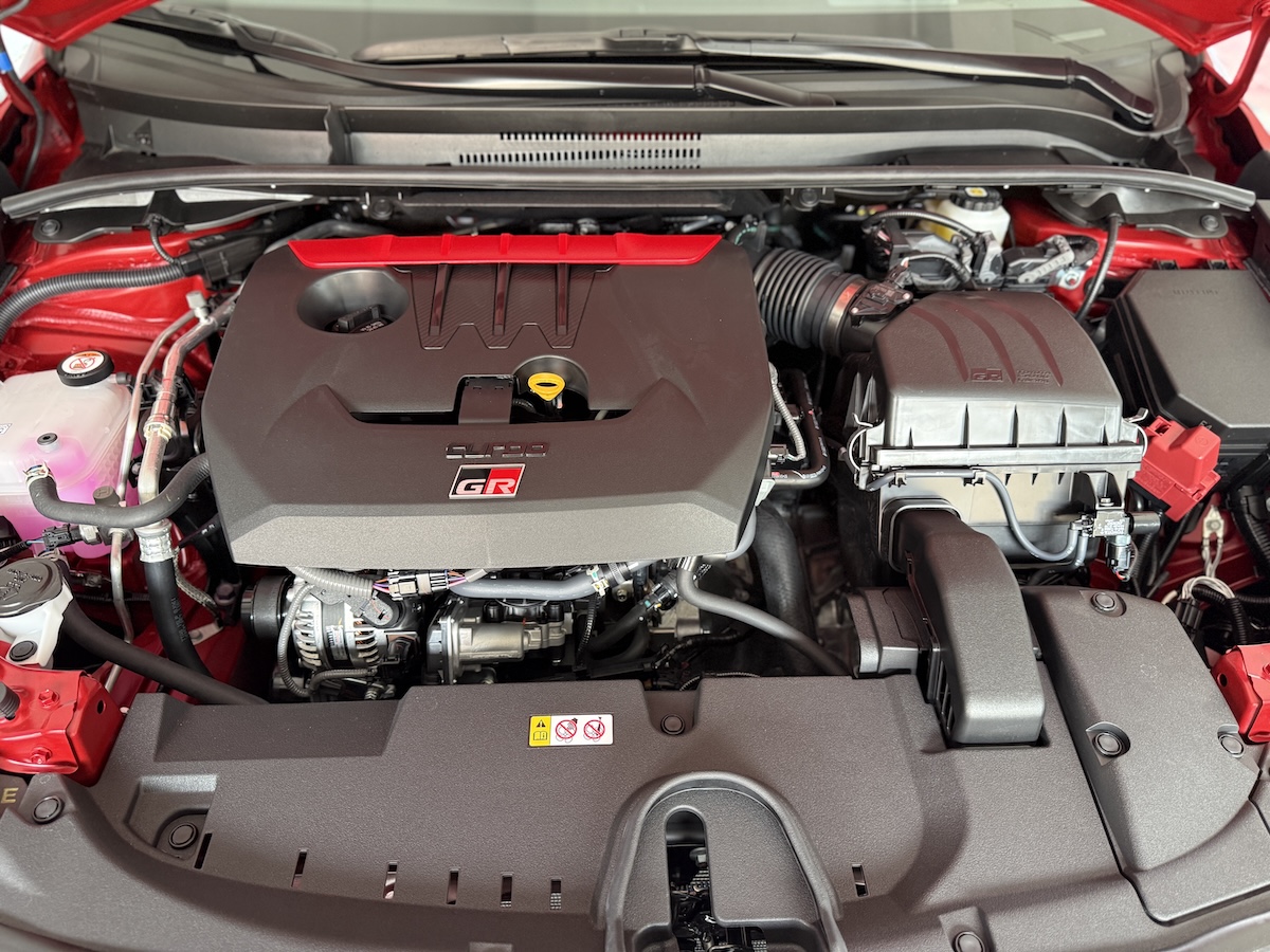 Toyota GR Corolla engine