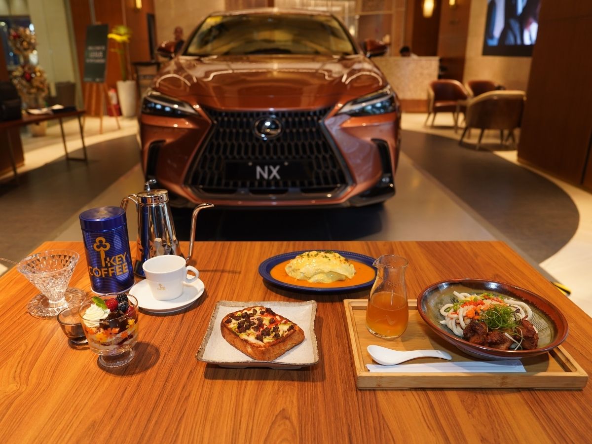 Relax at Lexus Mitsukoshi with these new Key Coffee menu items