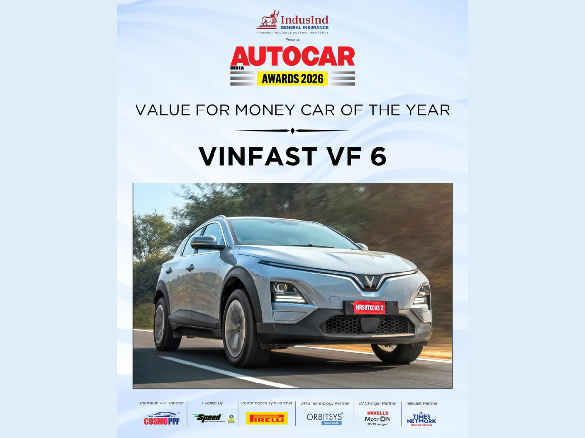 VinFast VF 6 Value for Money award