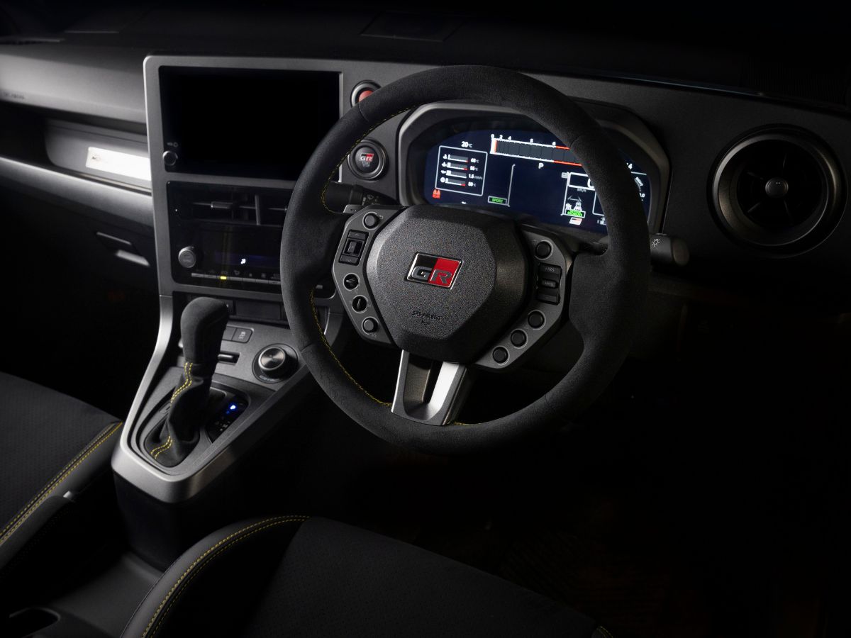 Toyota GR Yaris Morizo RR cockpit