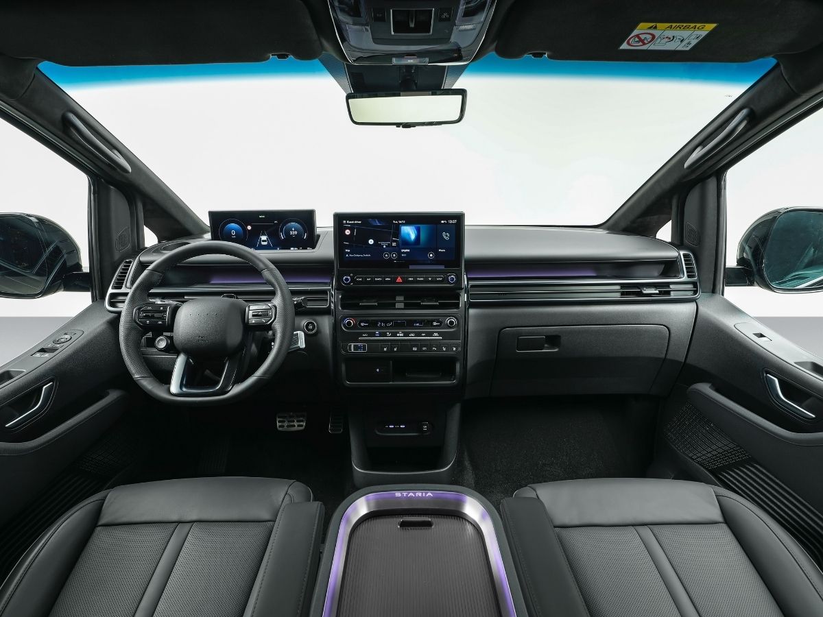 Hyundai Staria Electric front cabin