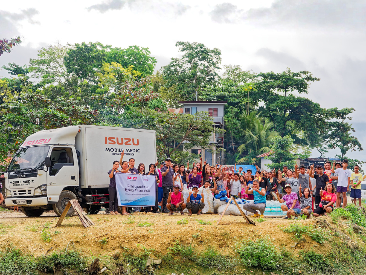 Isuzu PH relief support for Typhoon Tino victims_1