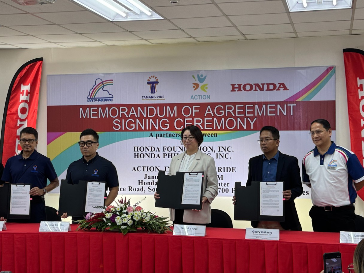 Honda x Tamang Ride PH partnership