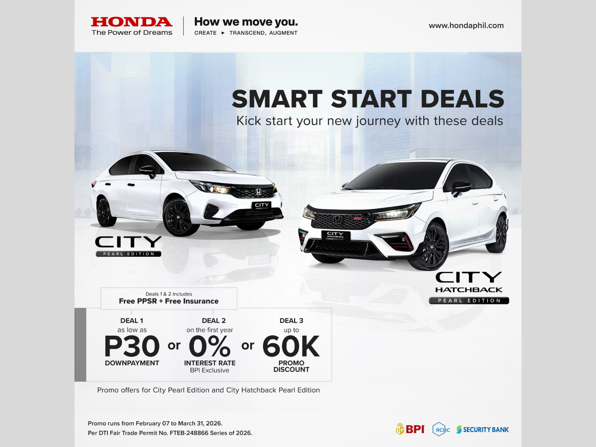 Honda City 30th Anniversary Pearl Edition Promo
