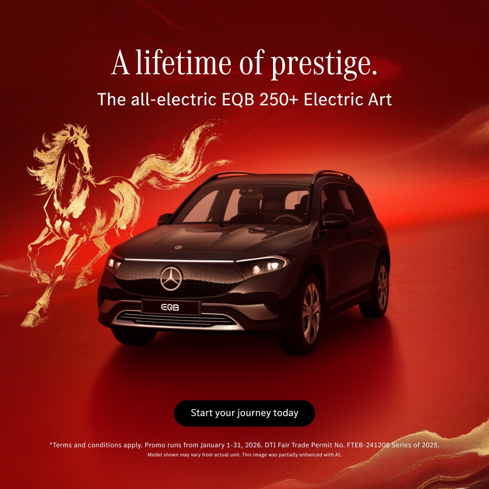 Mercedes-Benz EQB CNY promo