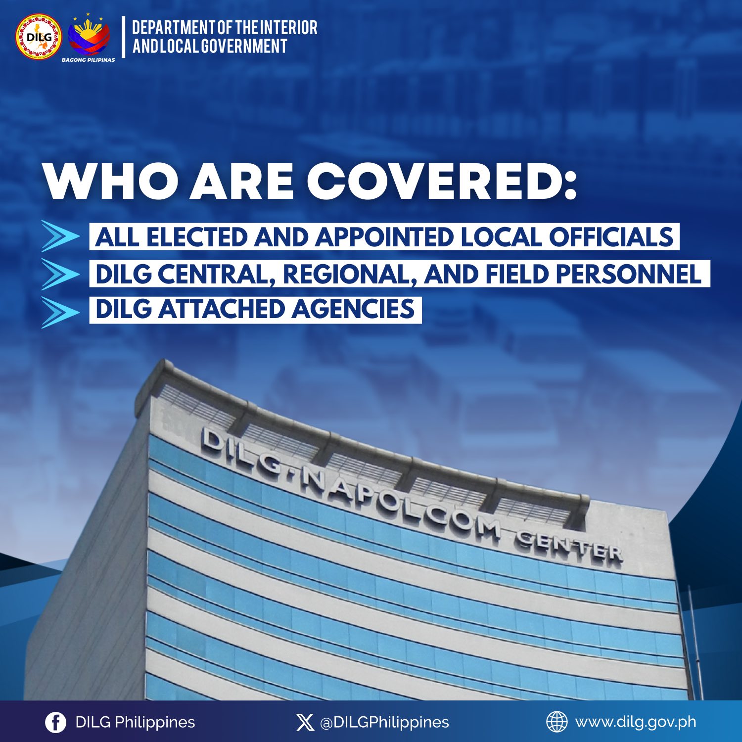 DILG tightens ban on government vehicles outside official workdays