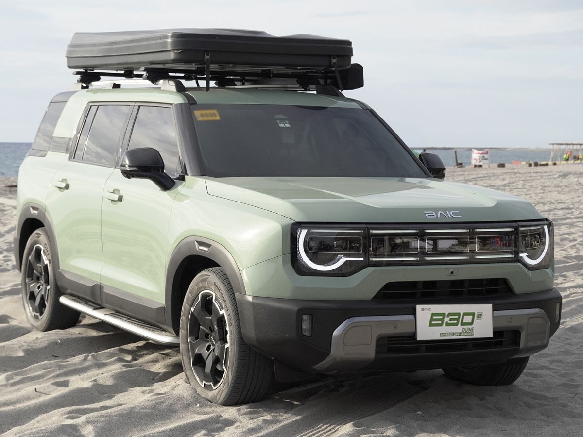 BAIC At the Outdoor fest 2026. BAIC B30e Dune 4x4