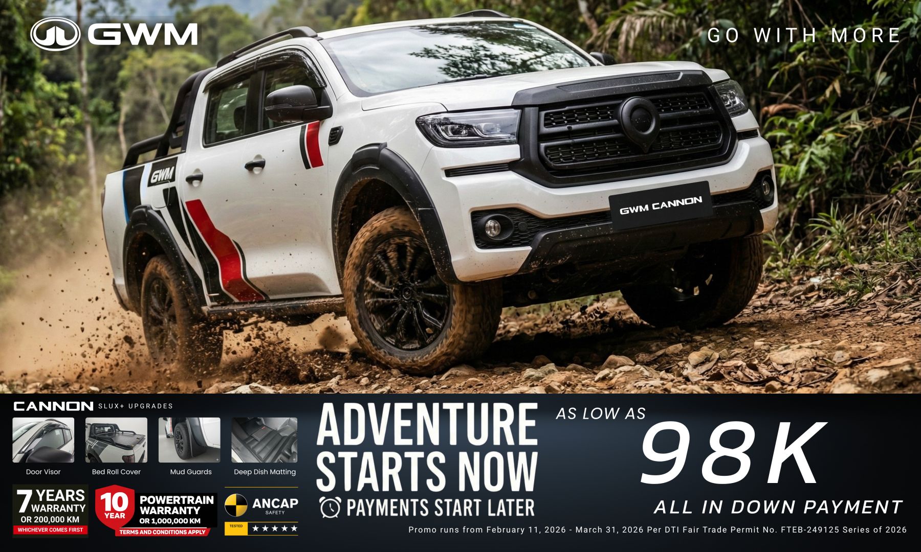 GWM Philippines promo