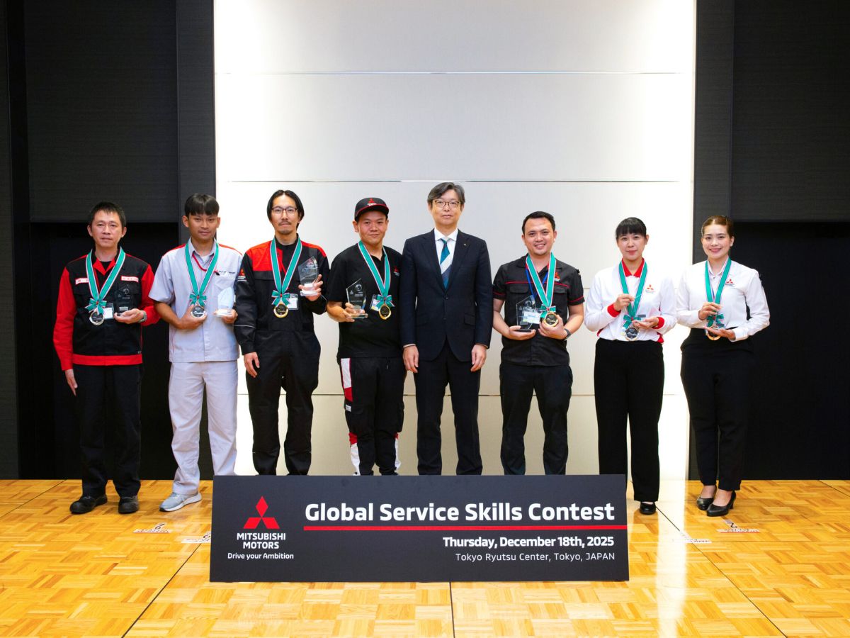 Filipino service advisor tops Mitsubishi’s Global Skills Contest