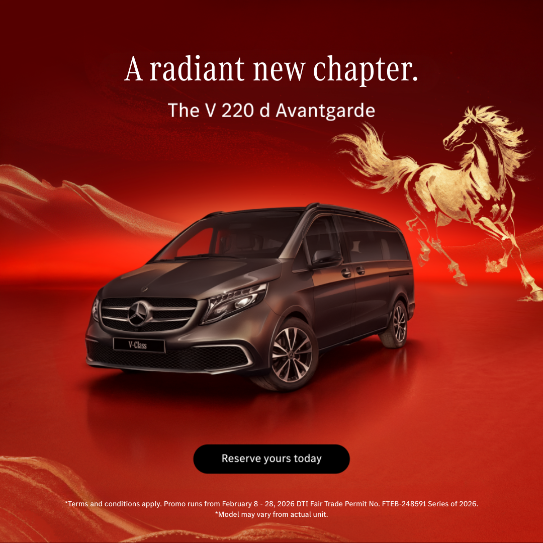 Mercedes-Benz V-Class CNY promo