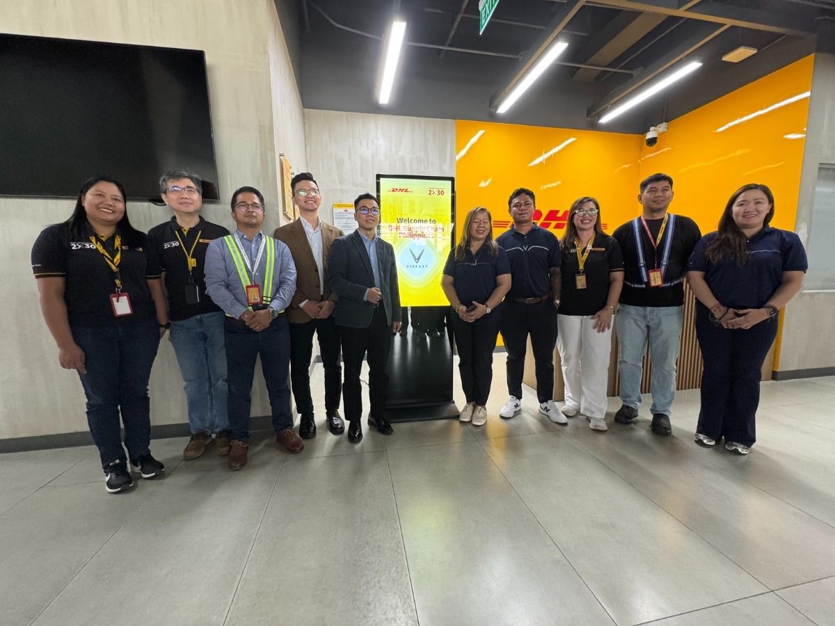VinFast PH x DHL Philippines partnership