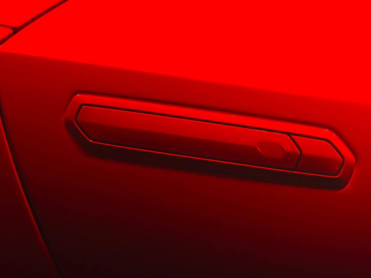flush door handle