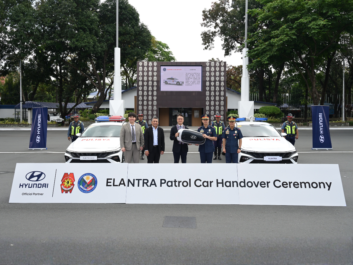 Hyundai Elantra boosts Philippine National Police’s patrol fleet