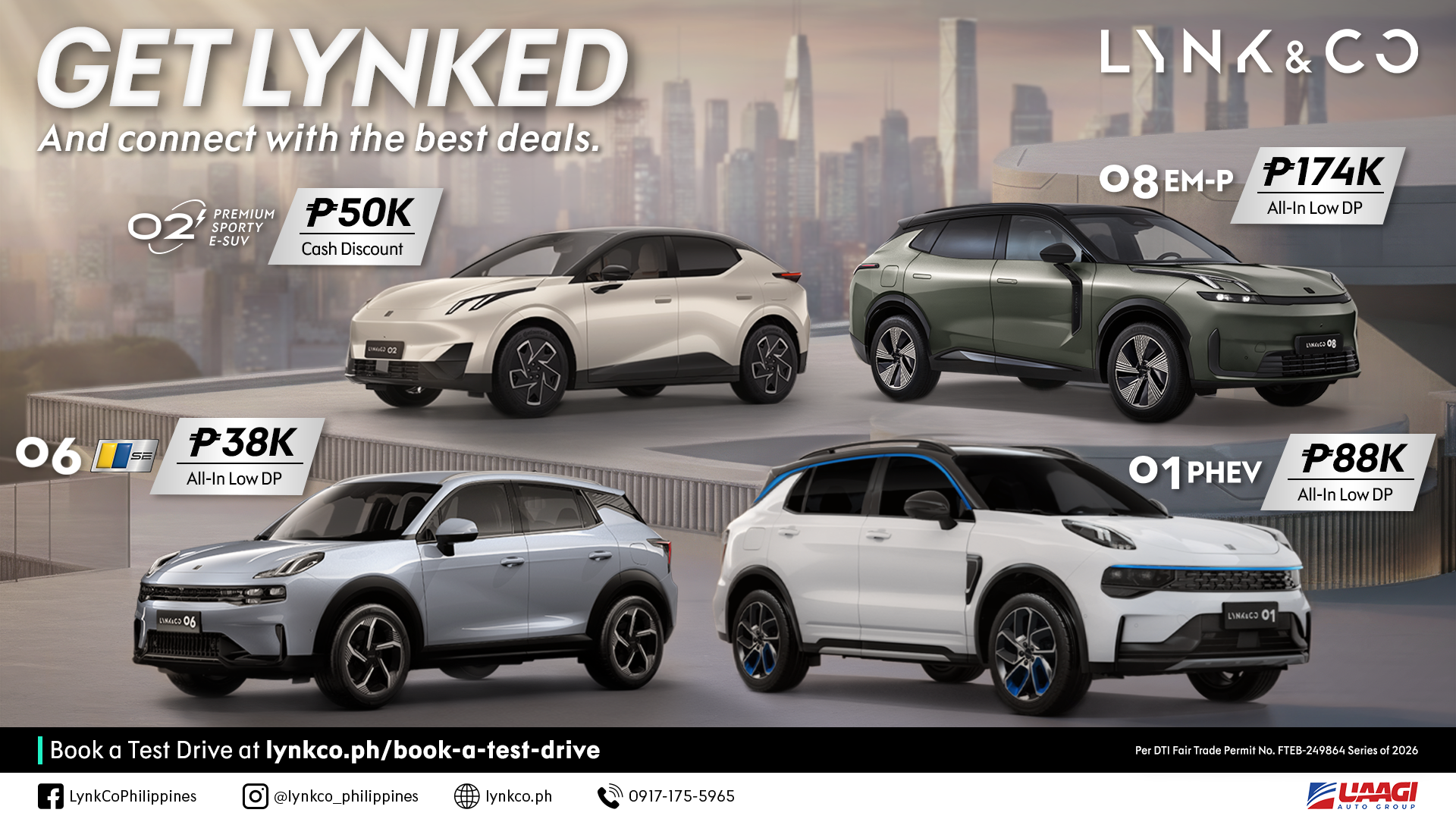Lynk & Co get Lynked March Promo 2026