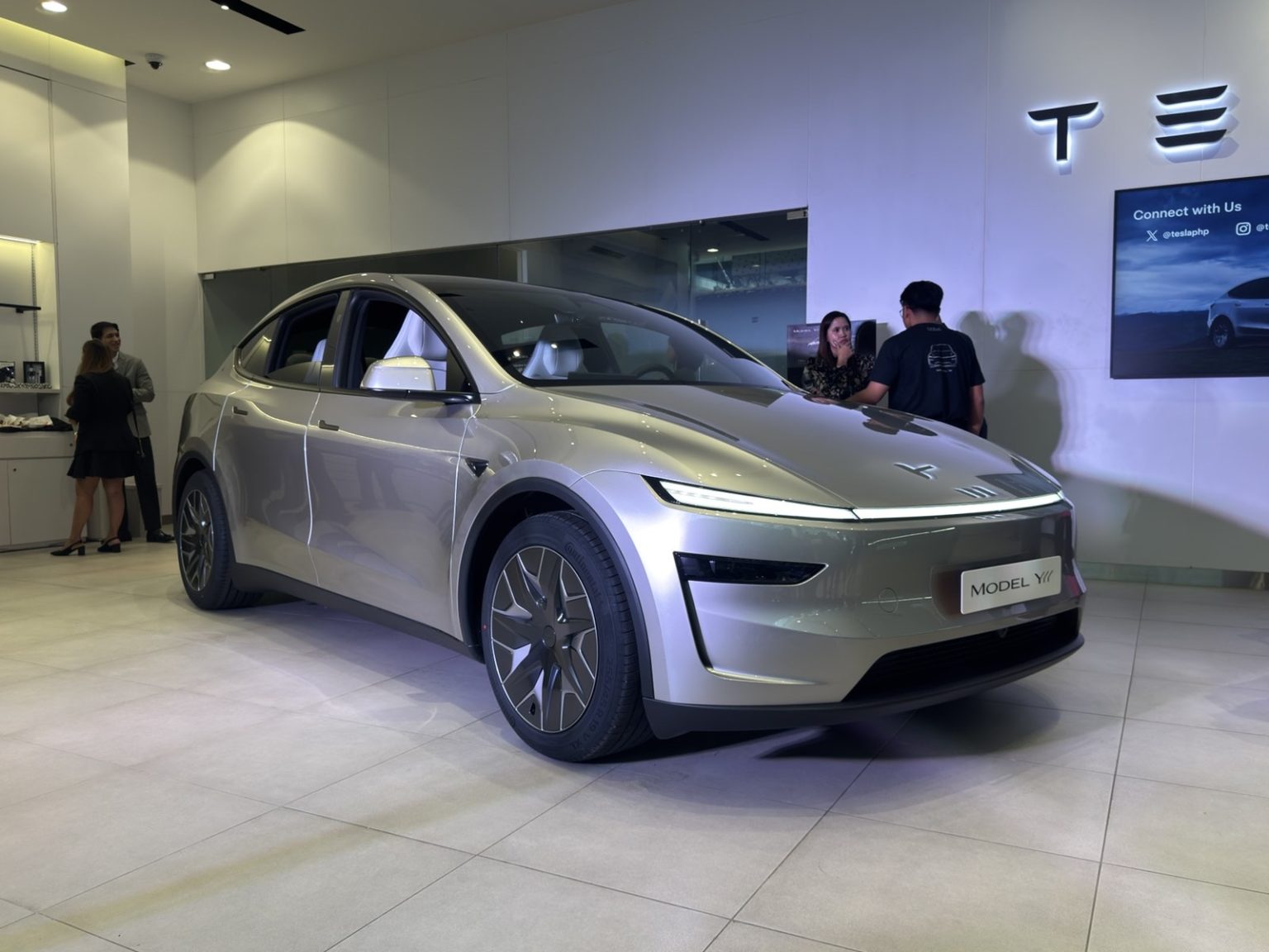 Three-row Tesla Model Y L makes first local appearance