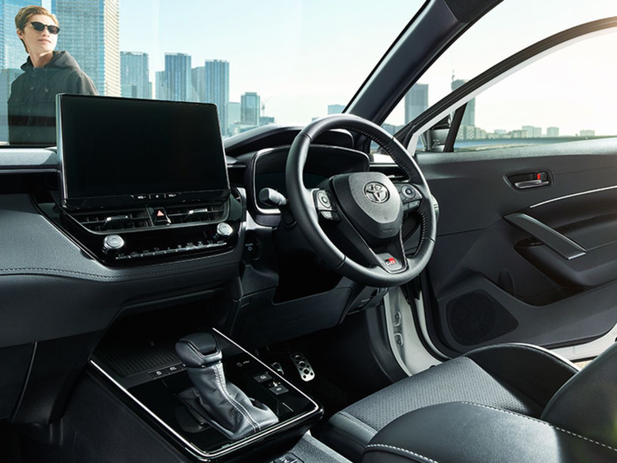 Japan-Spec Toyota Corolla Cross GR cockpit