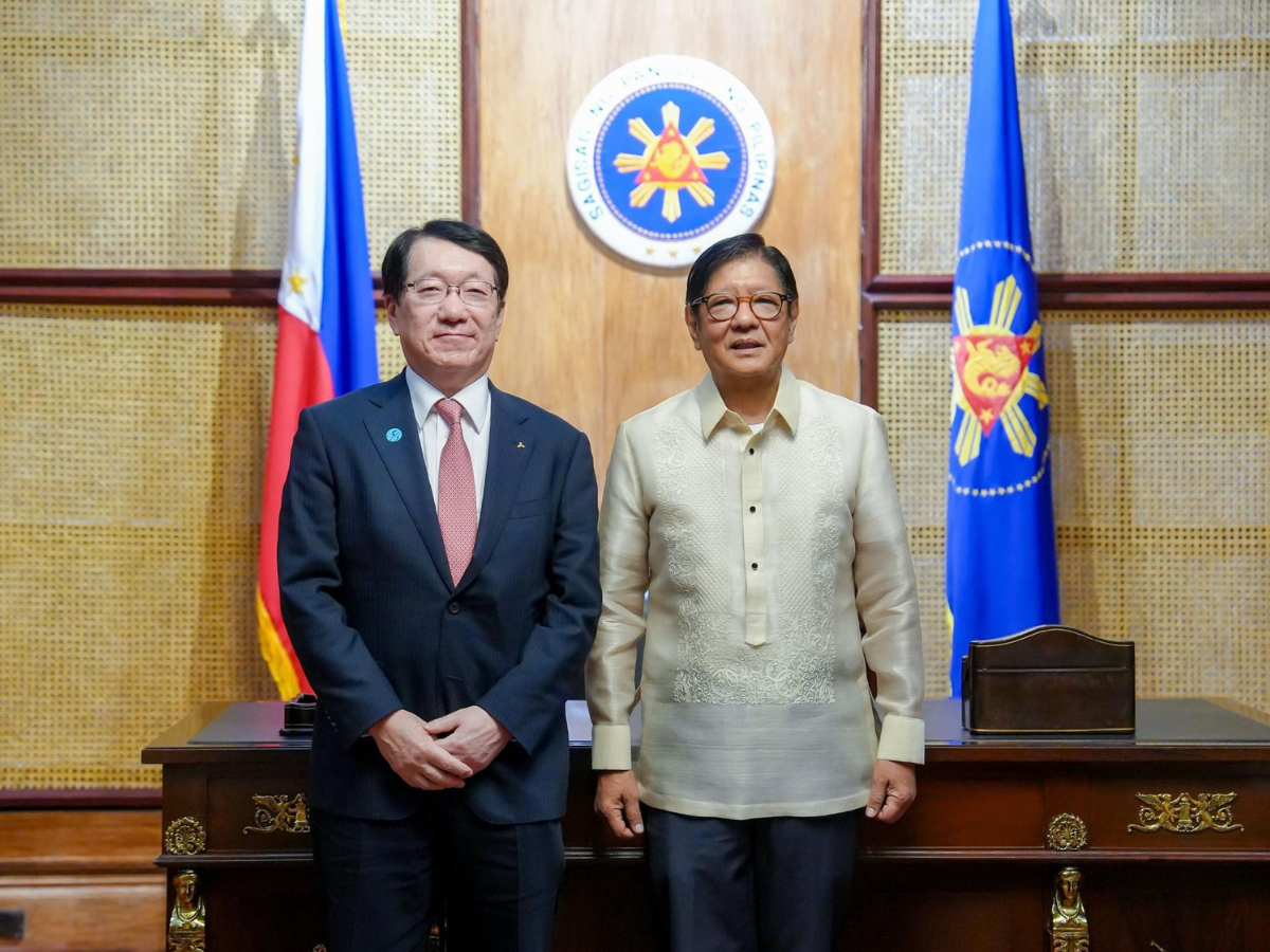 President Marcos Jr. and MMC CEO Takao Kato