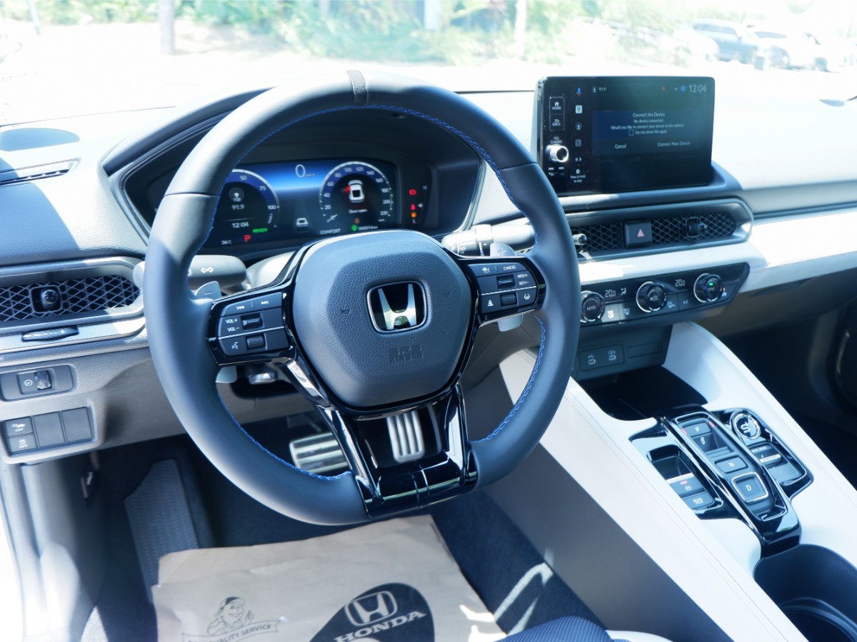 All-new Honda Prelude cockpit