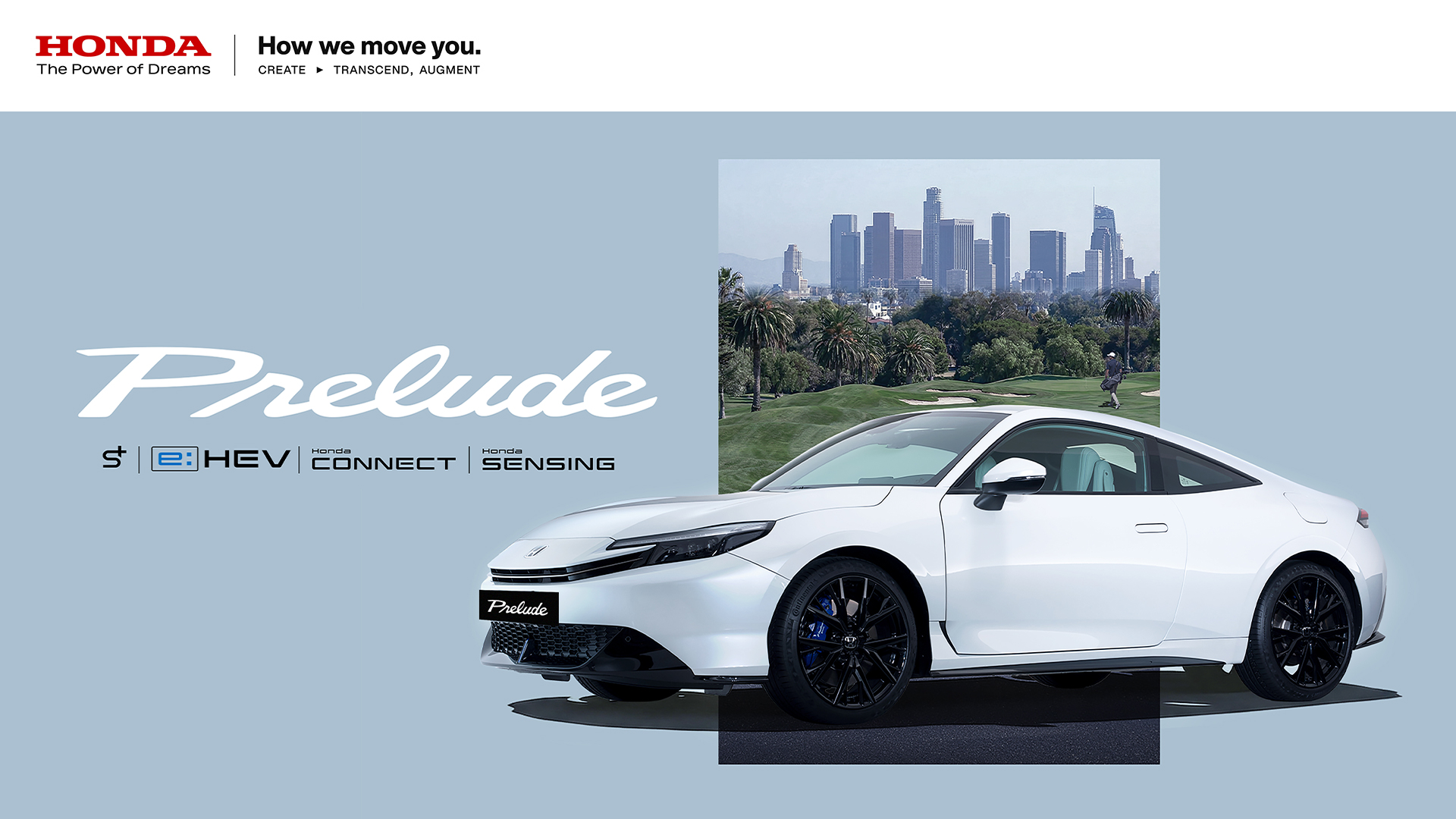 The all-new Honda Prelude combines heritage, hybrid efficiency, and engaging driving with new S+ Shift technology.