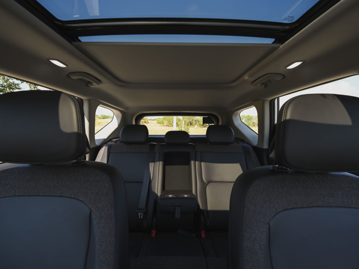 Kia EV5 rear passenger cabin