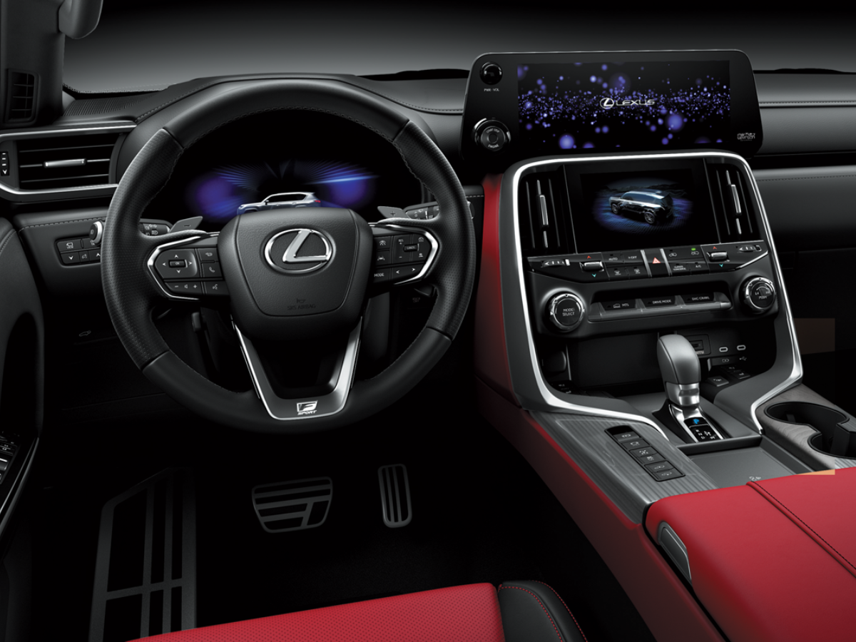 Lexus LX 700h cabin