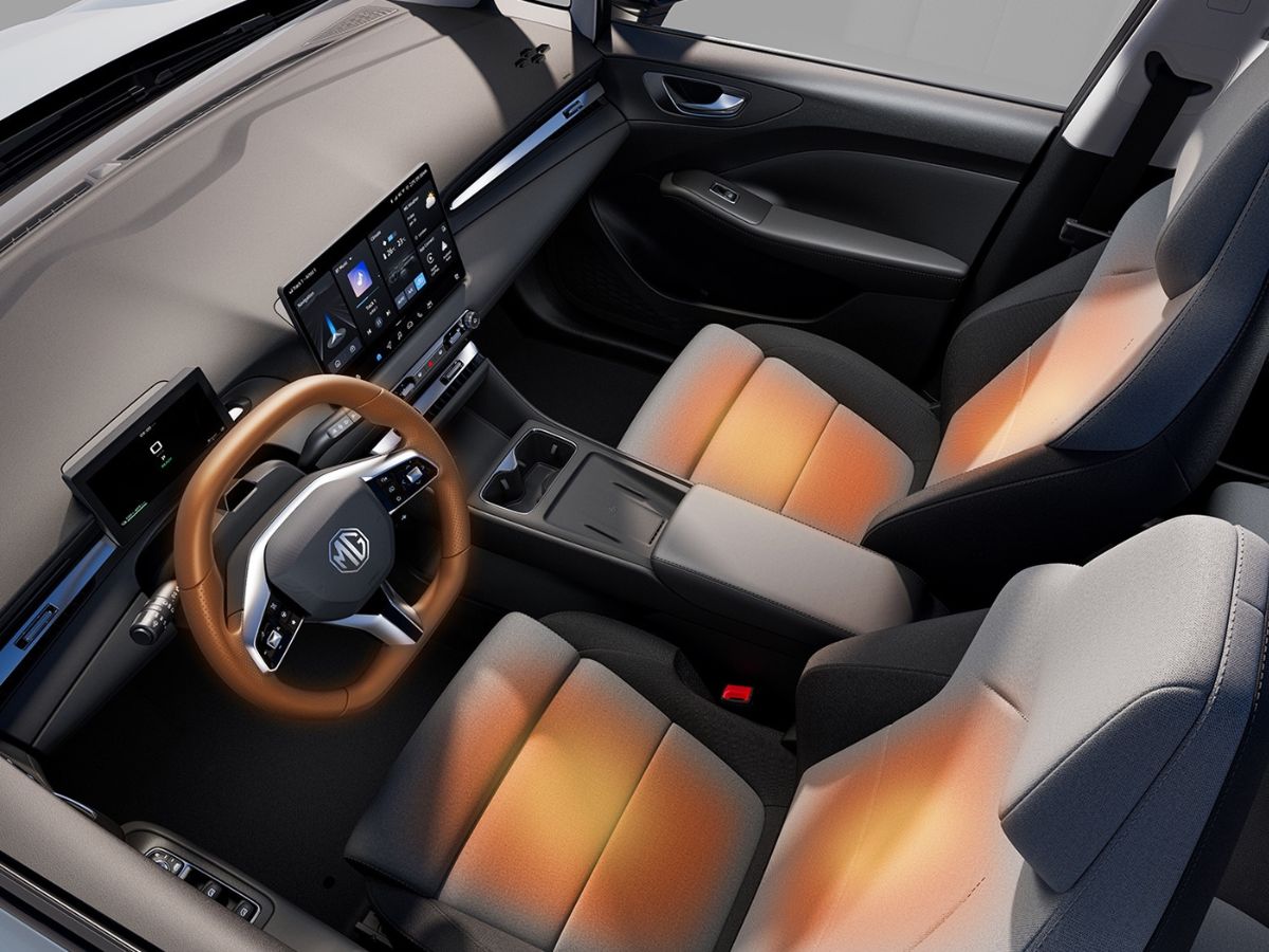 MG4 Urban front cabin left hand drive configuration