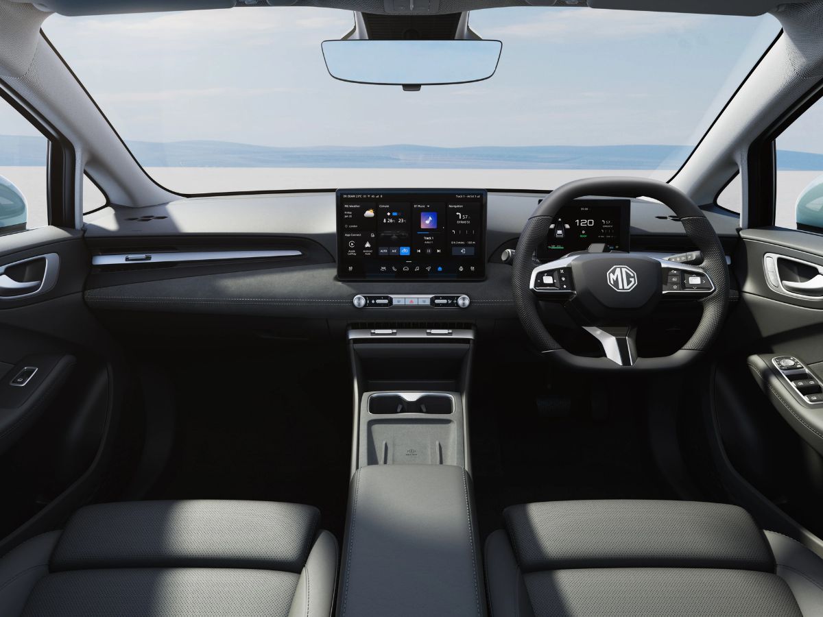 MG4 Urban front cabin right hand drive configuration 