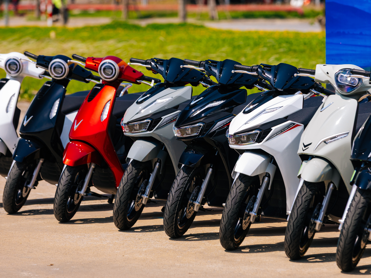 VinFast e-scooters