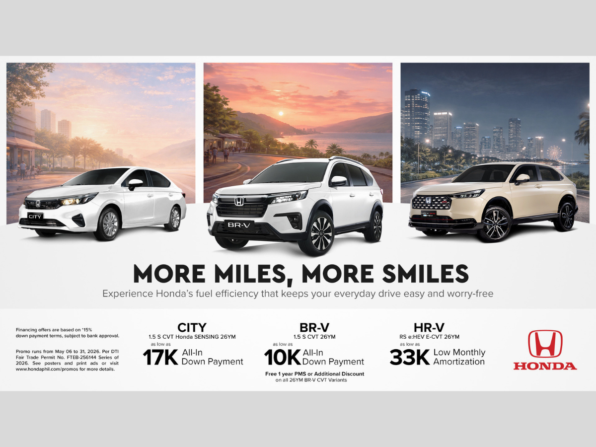 Honda PH May 2026 Promo