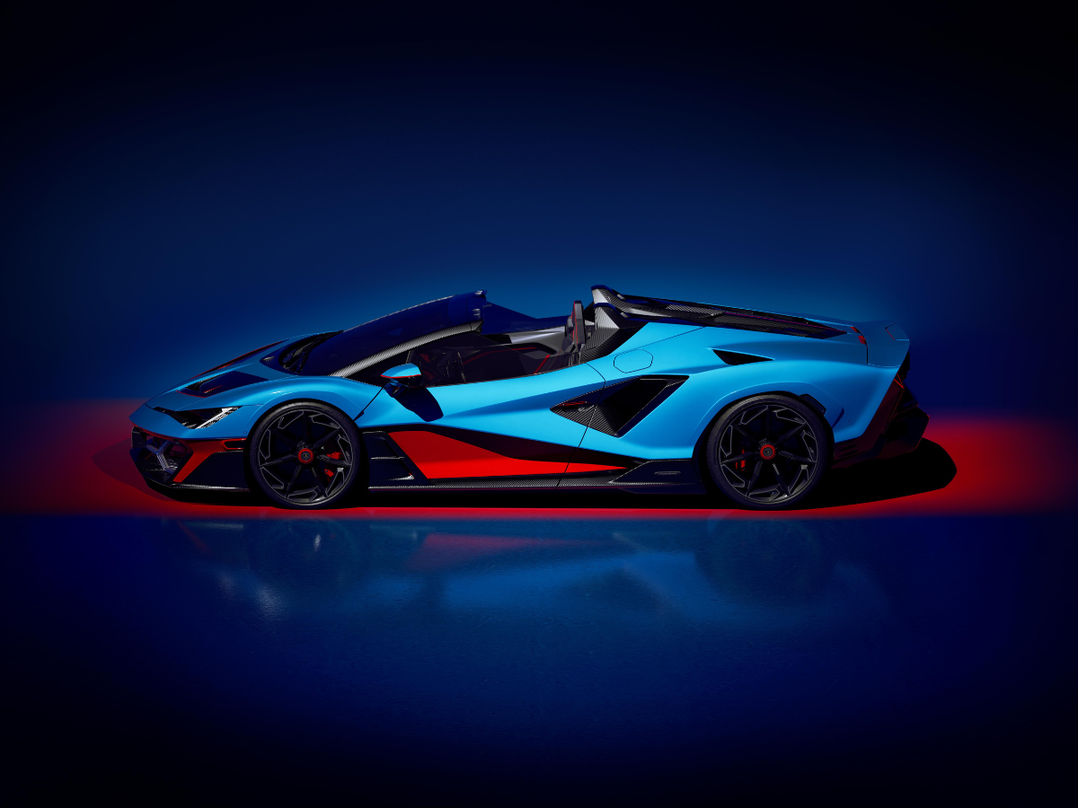 Lamborghini Fenomeno Roadster left side