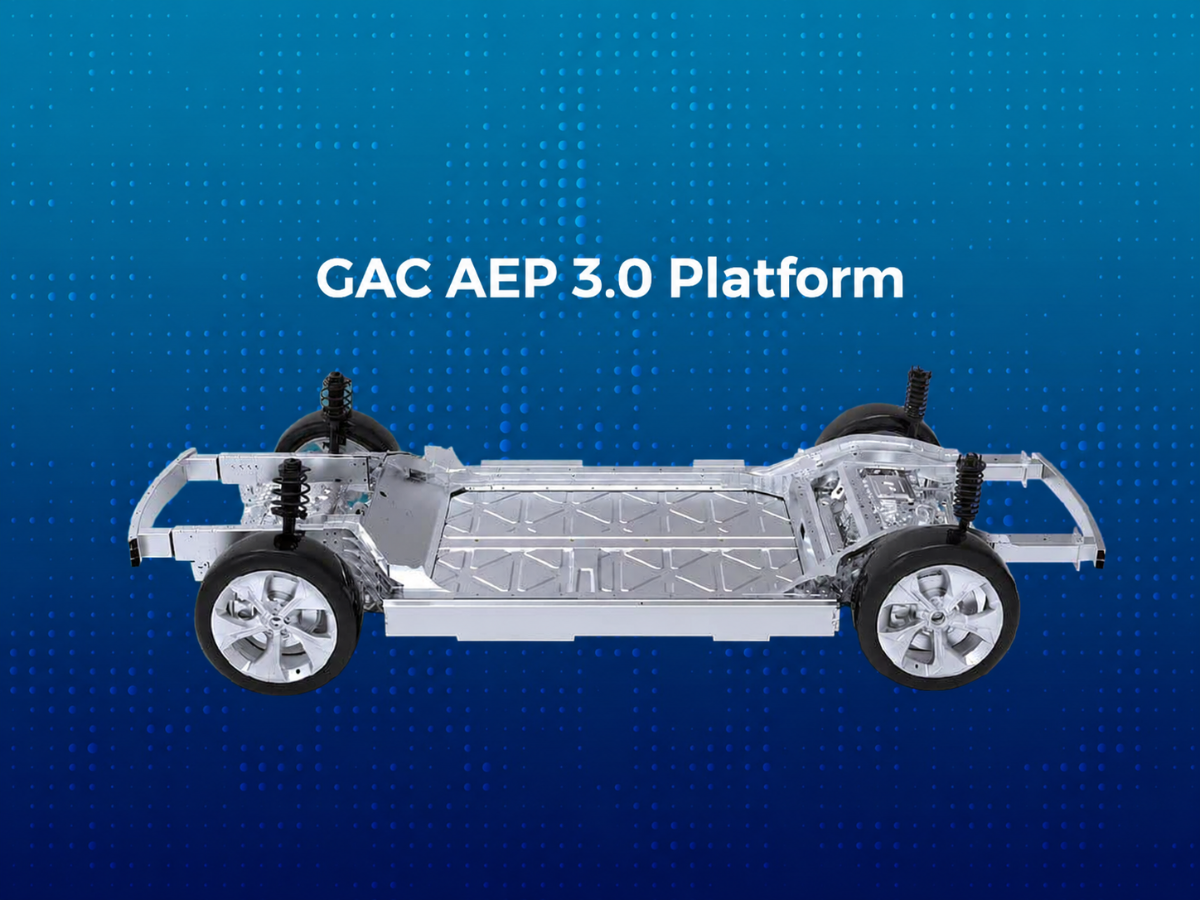 GAC Aion V AEP 3.0 platform