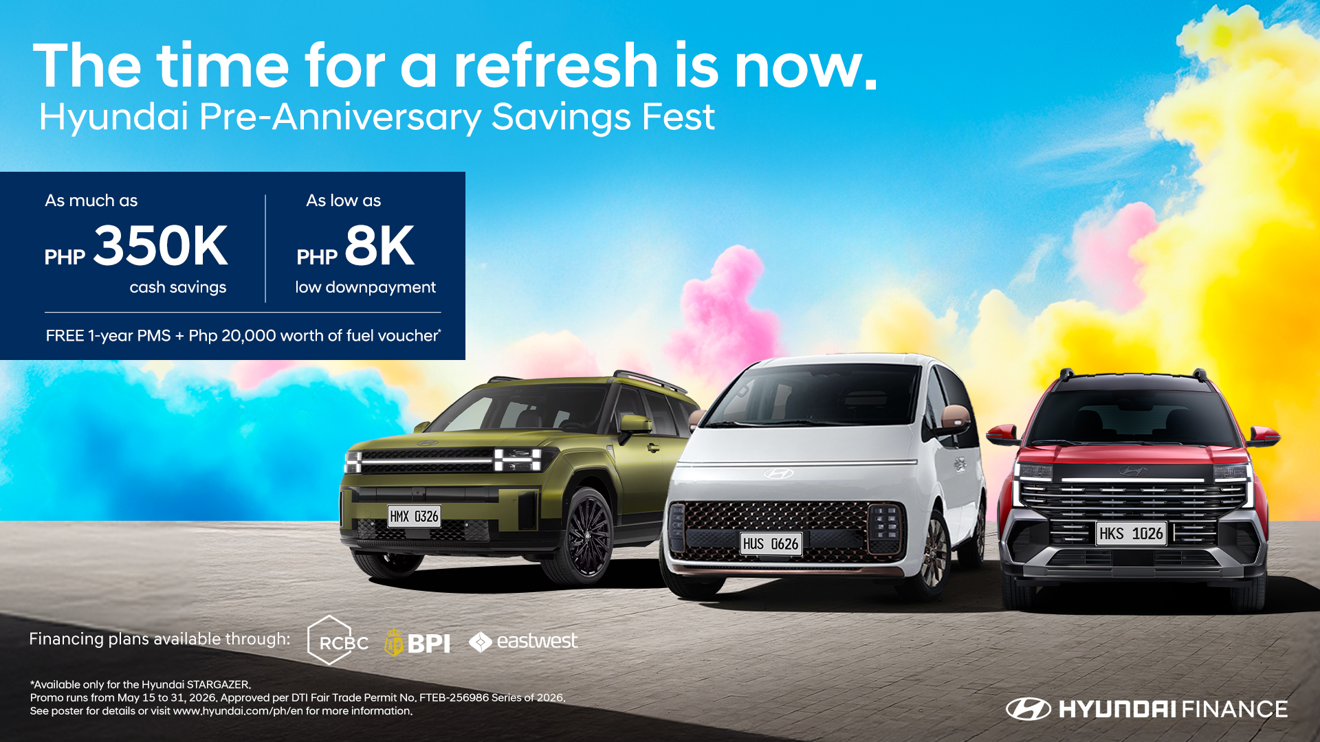 Hyundai May 2026 promos