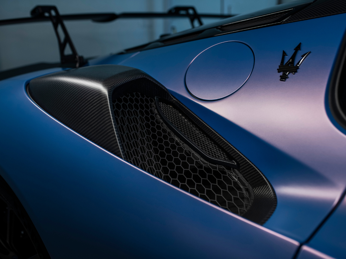 Maserati GT2 Stradale rear engine air vent