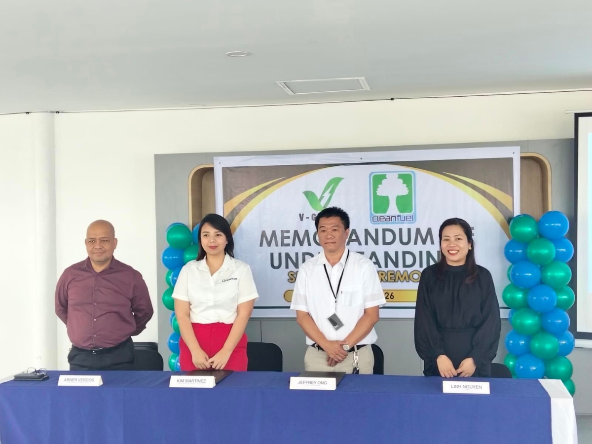Representatives of V-Green and Clean Fuel signed a Memorandum of Understanding (MOU) to expand EV charging infrastructure across key high-traffic areas in the Philippines.