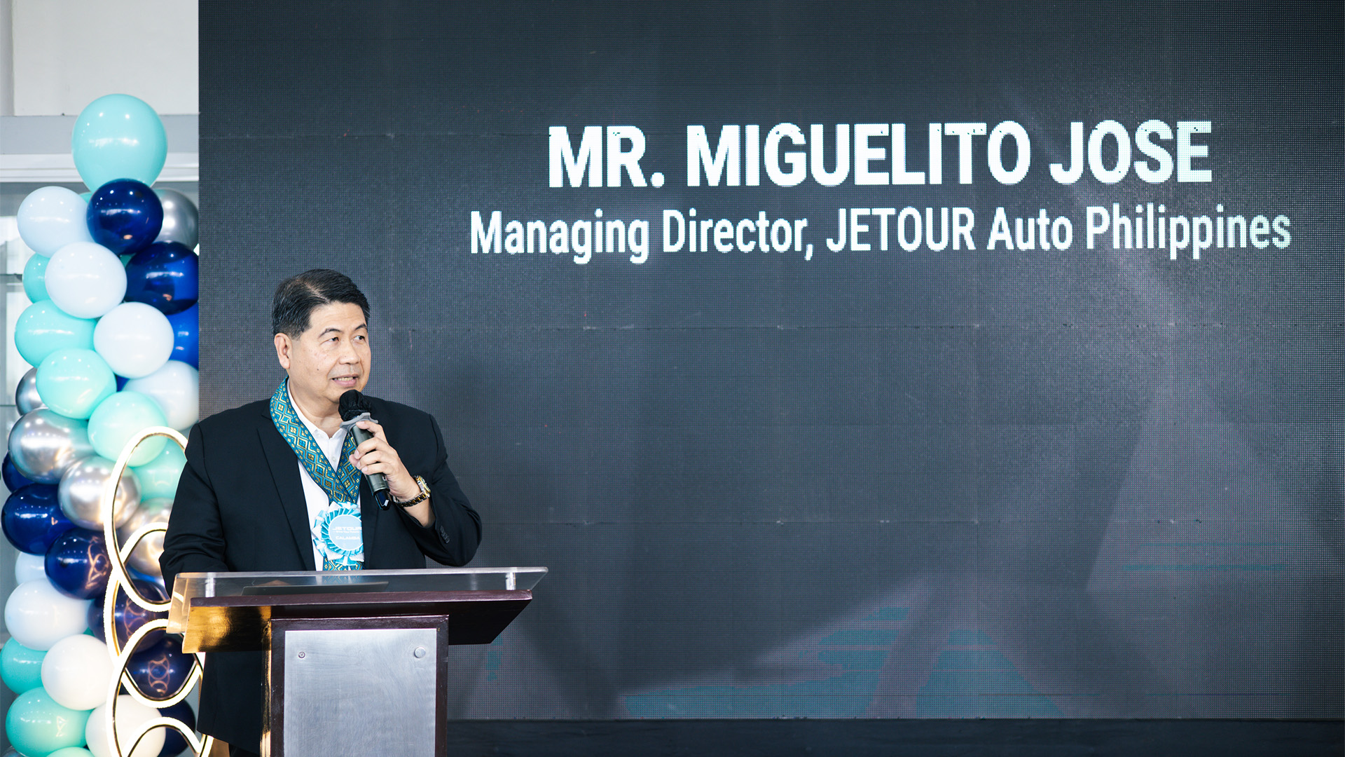 Mr. Miguelito Jose, Managing Director – Jetour Auto Philippines