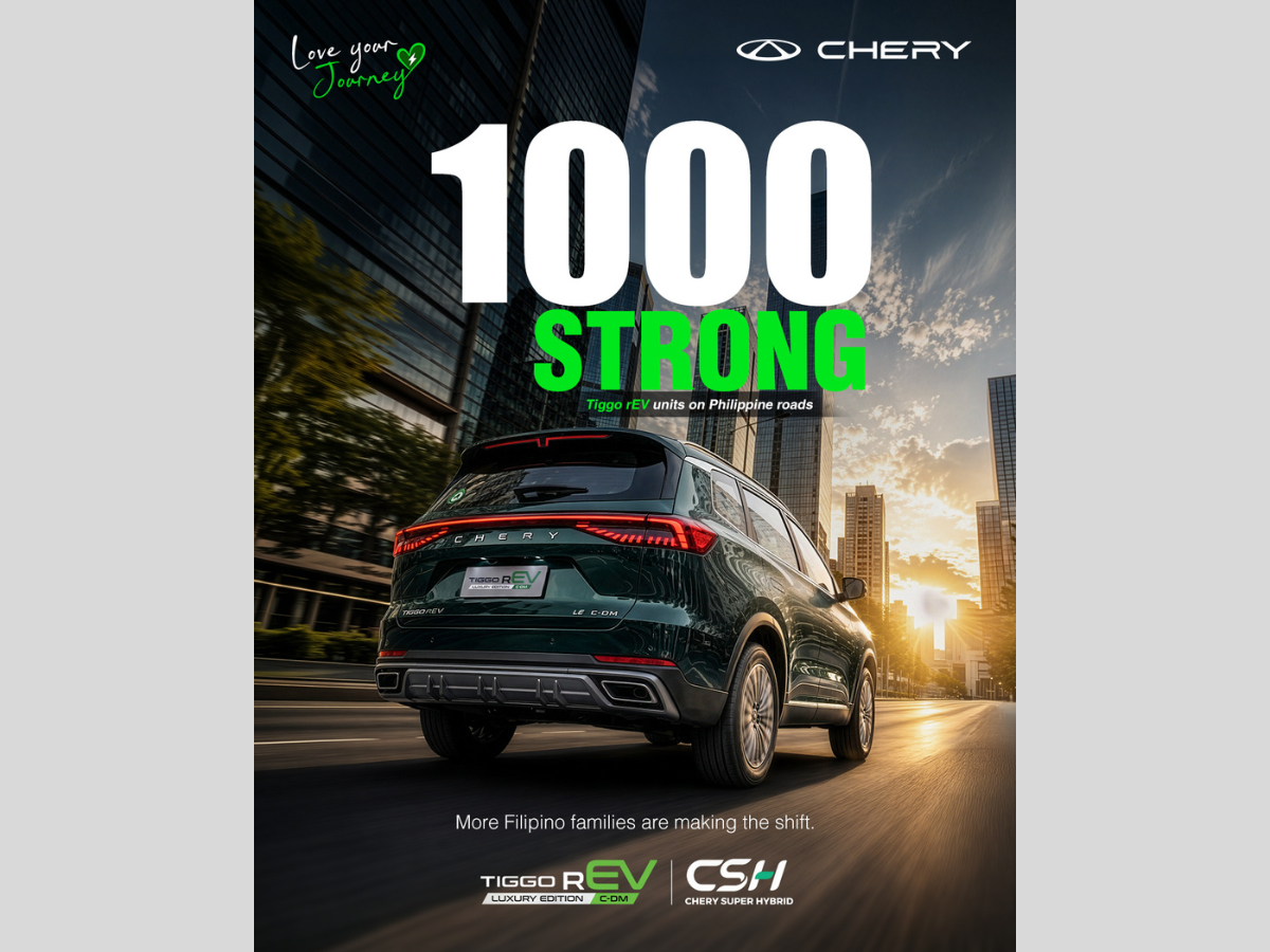 Chery Tiggo rEV 1,000 units sold_1