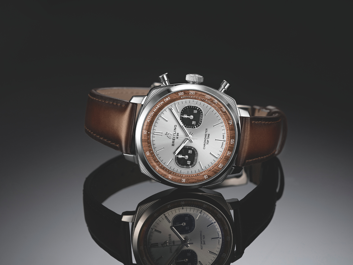 Breitling introduces the Top Time Tribute to Aston Martin DB5, combining heritage, craftsmanship, and performance in one collection.