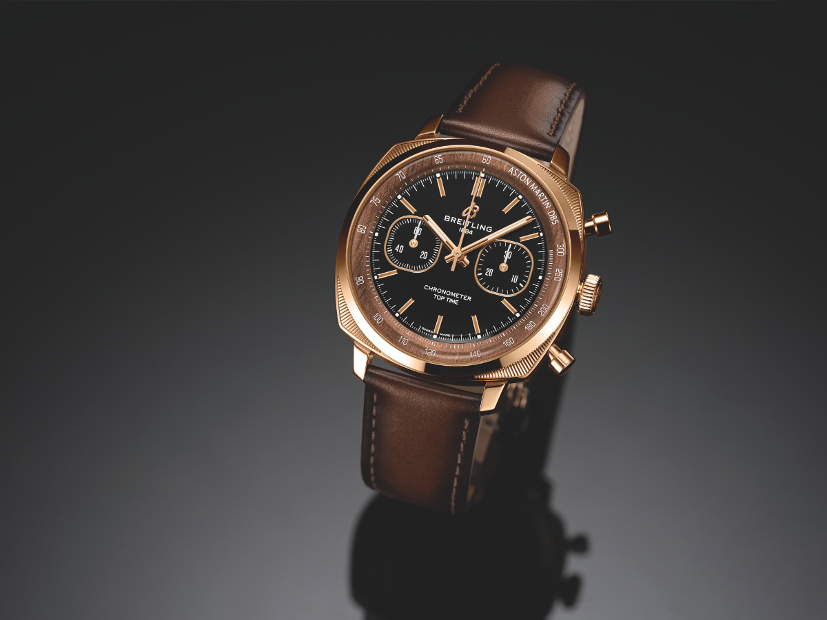 Aston Martin DB5 Legacy Lives On Through Breitling's New Top Time Chronograph