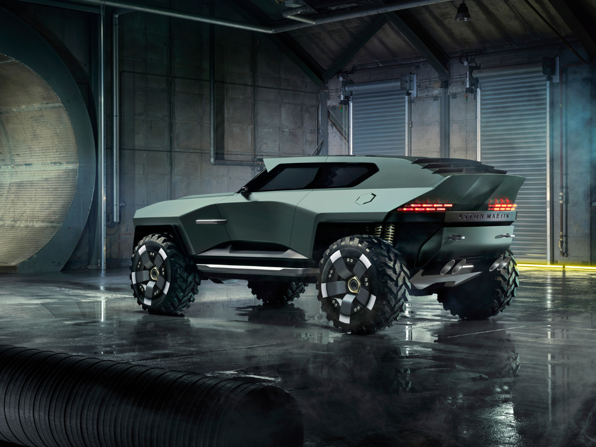 Aston Martin Dreadnought left rear