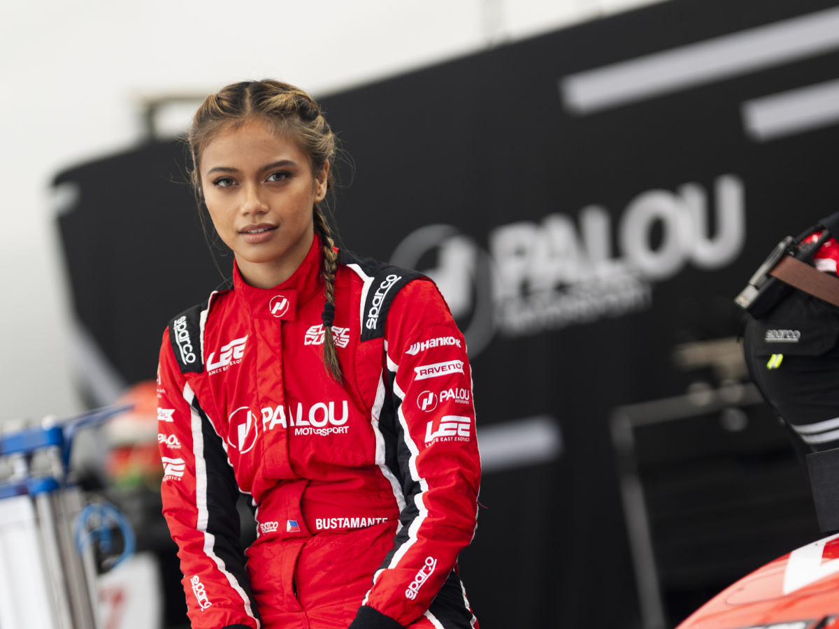 Filipina racing driver Bianca Bustamante