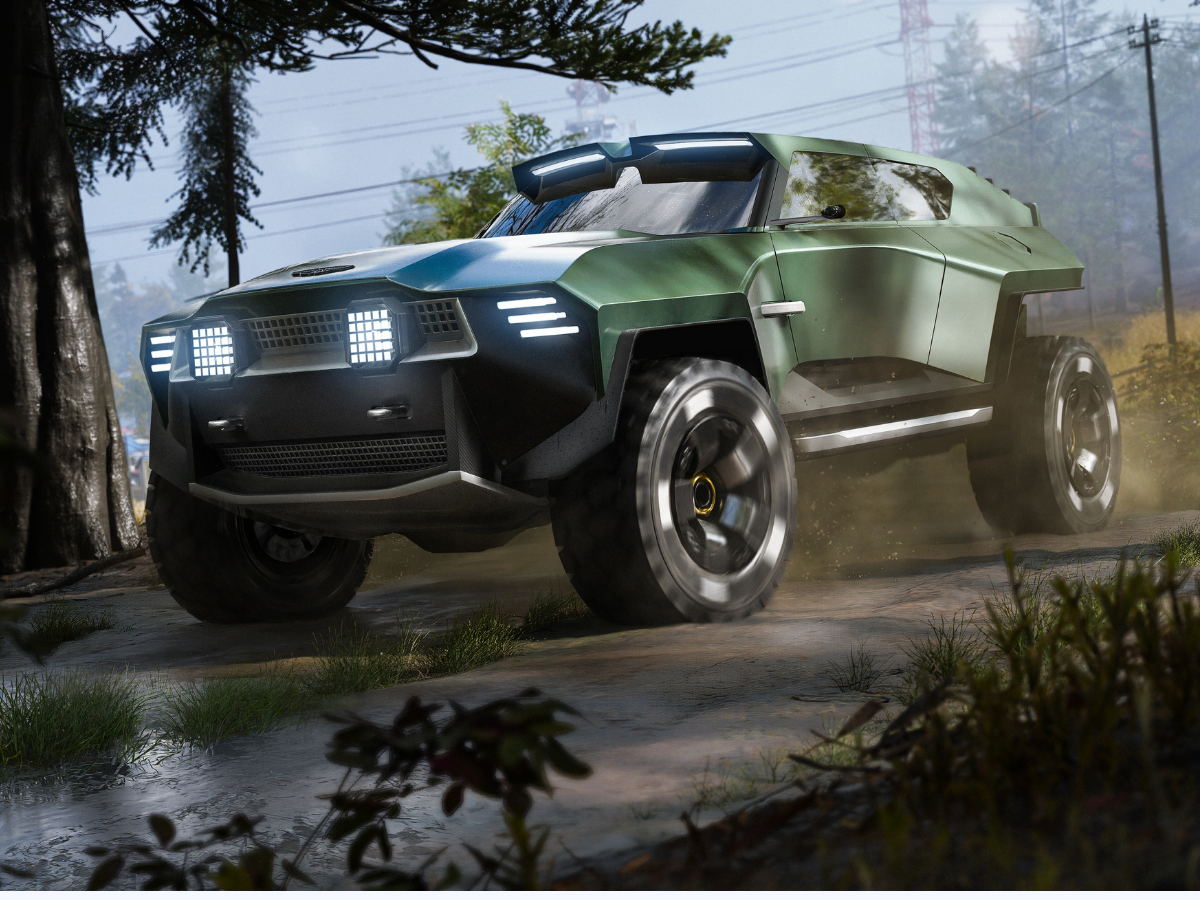 Aston Martin Dreadnought in its battle stance