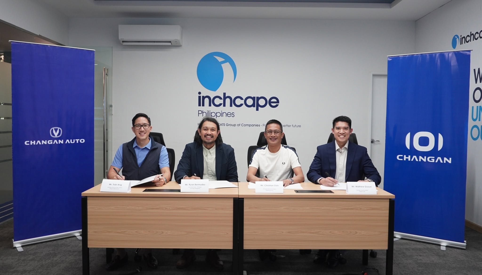 InchcapePH Philippines signed five new Changan dealerships while also investing in the development of its sales network through a dedicated training program for sales managers.