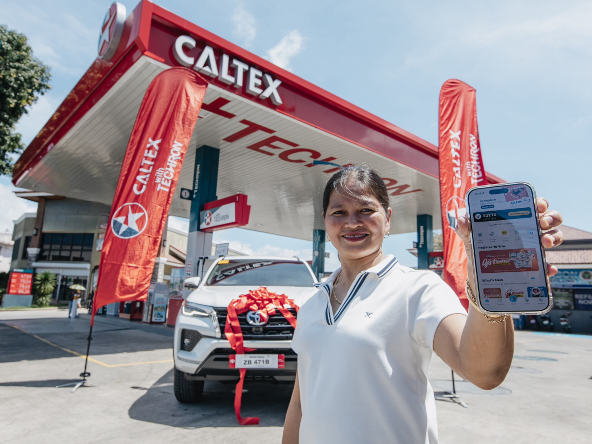 Go Rewards Caltex promo winner