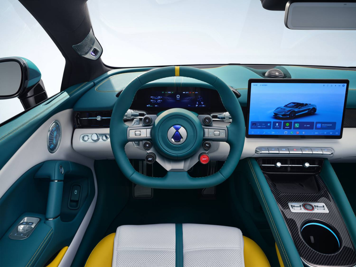 car interior cockpit