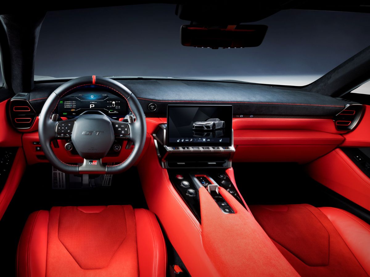 Interior of Toyota GR GT