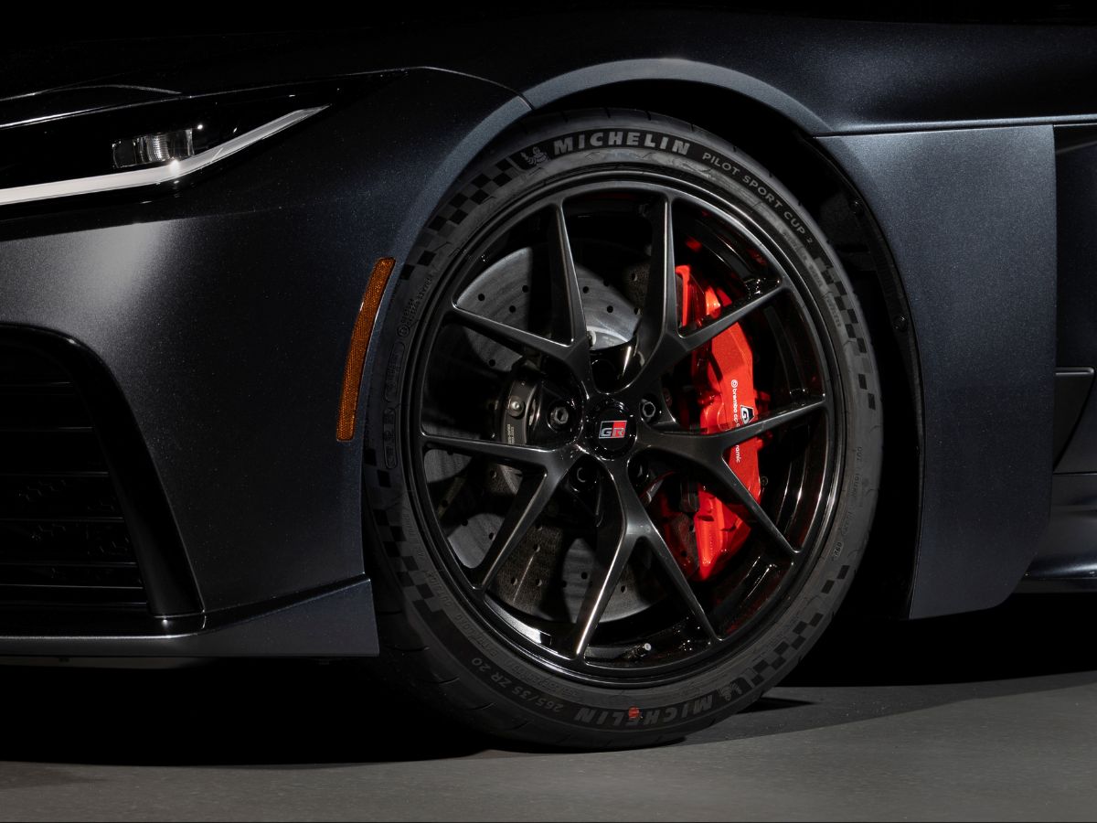 Toyota GR wheels and brakes